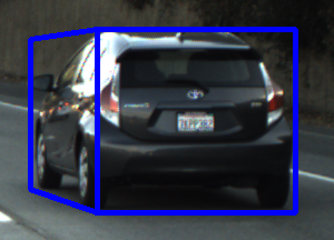 Boxy sample vehicle labels